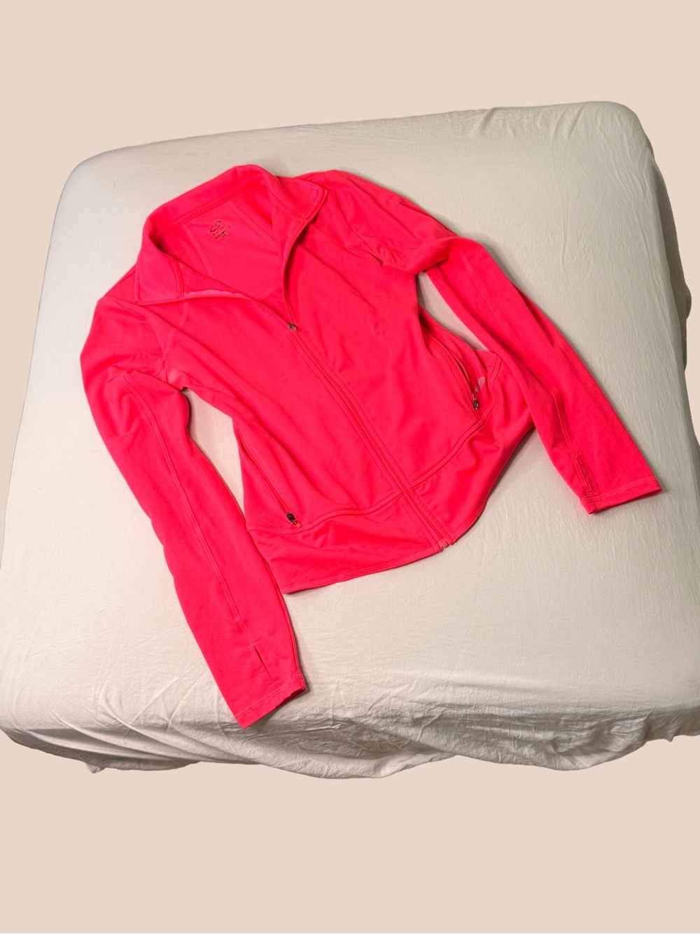 Champion Women's Neon Pink Full-Zip Bomber Jacket